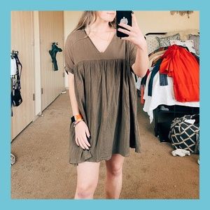 Linen Babydoll dress